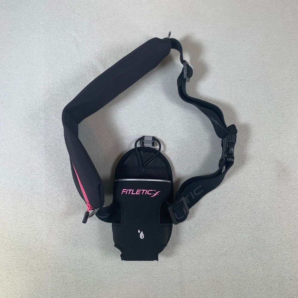 Fitletic running belt bottle holder workout